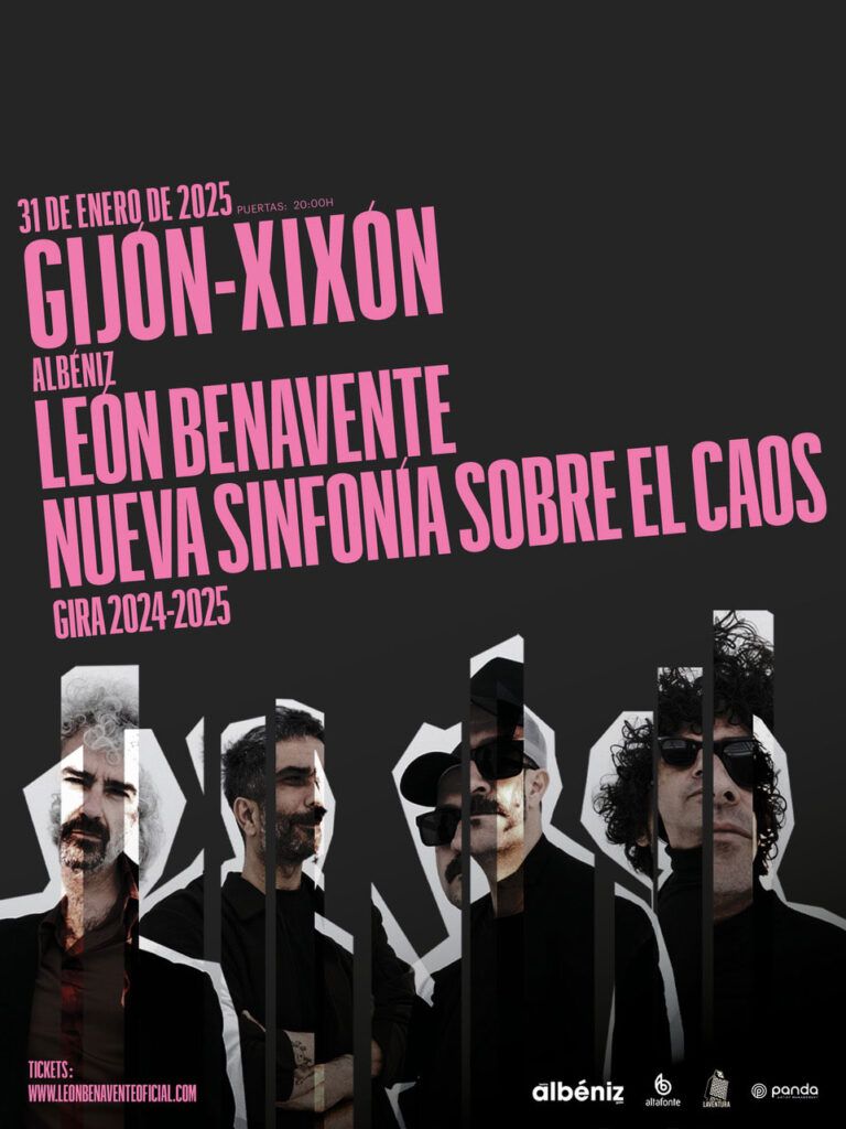 Cartel de Gijón Benavente en el Teatro Albéniz de Gijón