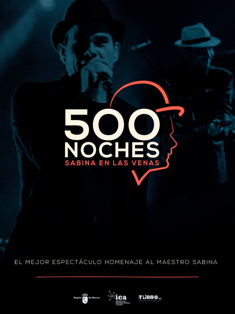 Cartel de 500 Noches en el Teatro Albéniz de Gijón