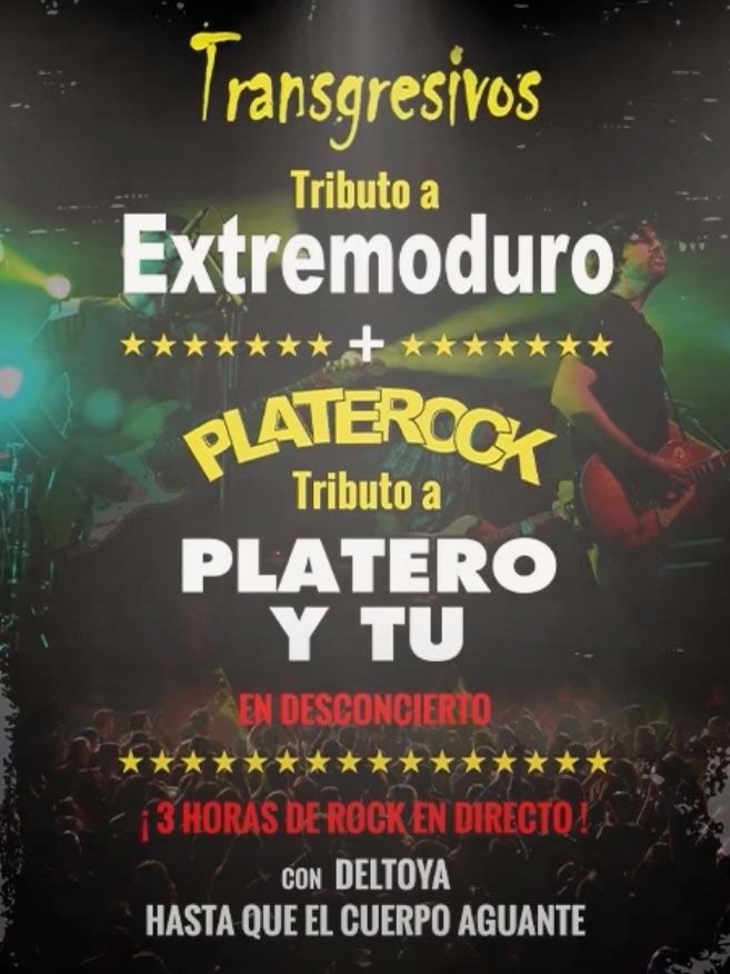 Cartel de Trasgresivos en el Teatro Albéniz de Gijón