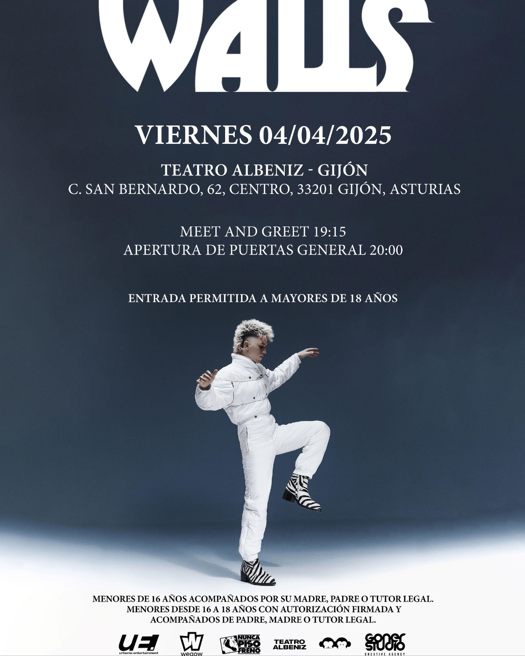 Cartel Walls para el Teatro Albéniz de Gijón